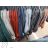 Šaty klasik teplé 3/4 rukáv dámske (L/XL ONE SIZE) TALIANSKA MÓDA IM3223523