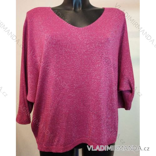 Sveter dlhý rukáv dámske (S/M ONE SIZE) TALIANSKA MÓDA IMPMM22101000070