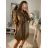 Šaty košeľové dlhý rukáv dámske (S/M/L ONE SIZE) TALIANSKA MÓDA IMWA223027