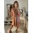 Šaty košeľové dlhý rukáv dámske (S/M/L ONE SIZE) TALIANSKA MÓDA IMWA223027