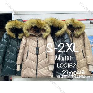 Bunda zimná s kapucňou dámska (S-2XL) TALIANSKA MÓDA PMWB22L001B21