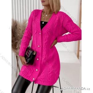 Sveter predĺžený dlhý rukáv dámske (S/M ONE SIZE) TALIANSKA MÓDA IMWGM223249