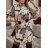 Šaty elegantný dlhý rukáv dámske (S/M ONE SIZE) TALIANSKA MÓDA IMWGS223255