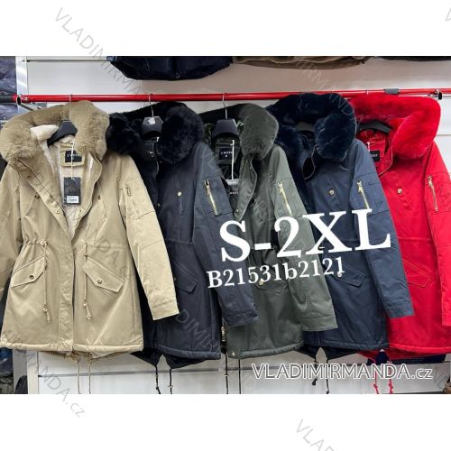 Bunda s kapucňou dámska (S-2XL) TALIANSKA MÓDA PMWB22B21531B2121
