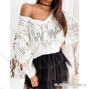 Sveter dlhý rukáv dámske (S/M ONE SIZE) TALIANSKA MÓDA IMWAA223305