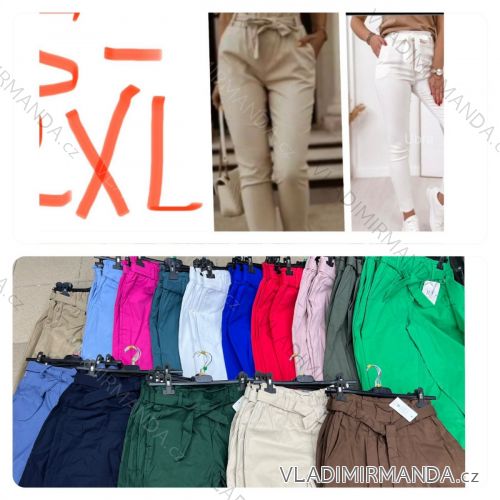 Nohavice dlhé dámske (S-2XL) TALIANSKA MÓDA IMWGA223308