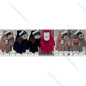 Rukavice prstové detské dievčenské (3-8 rokov) ECHT ECHT22MS006