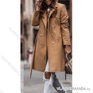 Kabát dlouhý rukáv dámský (S-M-L-XL) ITALSKÁ MÓDA IMD22868/KS