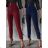 Nohavice elegantné dlhé dámske (S/M ONE SIZE) TALIANSKA MÓDA IMWB22308
