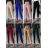 Nohavice elegantné dlhé dámske (S/M ONE SIZE) TALIANSKA MÓDA IMWB22308