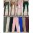 Nohavice elegantné dlhé dámske (S/M ONE SIZE) TALIANSKA MÓDA IMWB22309