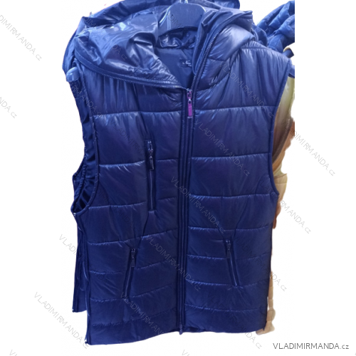 Vesta s kapucňou bez rukávu dámska (S/M ONE SIZE) TALIANSKA MóDA IM322401
