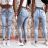 Rifle jeans dlhé dámske (XS / XL) RE-DRESS RED212605D/DR XS modrá