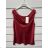 Top bez rukávov dámsky (S/M ONE SIZE) TALIANSKA MÓDA IMPSH221568