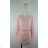 Tunika/blúzka dlhý rukáv dámsky (S/M ONE SIZE) TALIANSKA MÓDA IMPSH22697