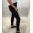 Džiny push-up středně vysoký pas (vel. 38-46) BB. S JEANS MAM20S5782/DR 38 čierna