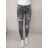 Rifle jeans dlhé dámske (XS-XL) RE-DRESS RED22RE3619-b/DR M šedá