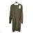 Cardigan pletený dlhý rukáv dámsky (S/M ONE SIZE) TALIANSKA MÓDA IMPLI22moher2160