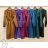 Šaty elegantný dlhý rukáv dámske (S/M ONE SIZE) TALIANSKA MÓDA IMPDY22MDUE22848