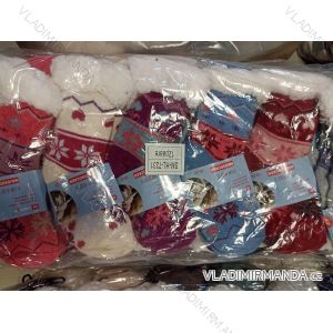 Ponožky zateplené bavlnou detské dorast dievčenské a chlapčenské (26-28,29-32) LOOKEN LOK22SM-HL-7231