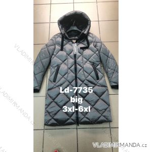 Kabát zimný dámsky nadrozmer (3XL-6XL) LIBLAND LIB22LD-7735B