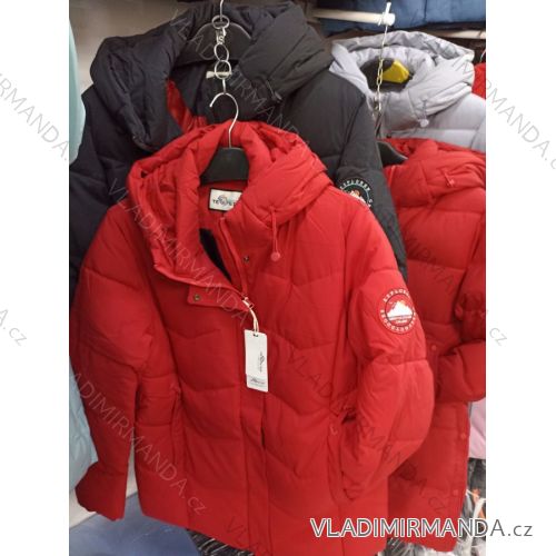 Bunda zimná prešívaná s kapucňou dámska nadrozmer (XL-4XL) TEMSTER BEST2223638
