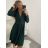 Šaty elegantný dlhý rukáv dámske (S/M/L ONE SIZE) TALIANSKA MÓDA IMWB22222