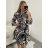 Šaty košeľové oversize dlhý rukáv dámske (S/M/L ONE SIZE) TALIANSKA MÓDA IMWGS223367/DR S/M <p>smotanový</p>