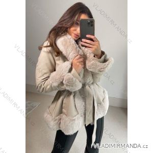 Kabát dlhý rukáv dámský (S/M ONE SIZE) TALIANSKA MÓDA IMPBB22C0092