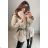 Kabát dlhý rukáv dámský (S/M ONE SIZE) TALIANSKA MÓDA IMPBB22C0092