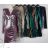 Šaty elegantný dlhý rukáv dámske (S/M ONE SIZE) TALIANSKA MÓDA IMPBB22H5103