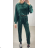 Mikina s kapucňou dlhý rukáv dámska (S/M ONE SIZE) TALIANSKA MÓDA IMPBB22I639501