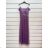 Šaty dlhé spoločenské na ramienka dámske (S/M ONE SIZE) TALIANSKA MÓDA IMPSH24L633 červená S/M