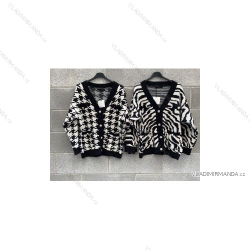 Sveter dlhý rukáv dámska (S/M ONE SIZE) TALIANSKA MÓDA IMPDY22ZS5214/5213