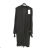 Cardigan pletený dlhý rukáv dámsky (S/M ONE SIZE) TALIANSKA MÓDA IMPLI226156