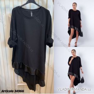 Šaty dlhý rukáv dámske (S/M ONE SIZE) TALIANSKA MÓDA IMPLI2234966