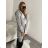 Cardigan pletený dlhý rukáv dámsky (S/M/L ONE SIZE) TALIANSKA MÓDA IM4221044/DR M / L ružová