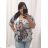 Sveter tenký oversize rukáv dámsky nadrozmer (3XL/4XL ONE SIZE) TALIANSKA MÓDA IM422FASHION