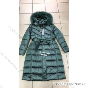 Kabát s kapucňou dámsky nadrozmer (3XL-7XL) LIBLAND LIB22LD-7744BIG