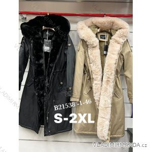 Bunda/kabát s kapucňou dlhý rukáv dámsky (S-2XL) PMWB22B21538-1-46