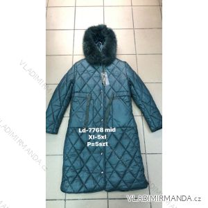 Kabát s kapucňou dámsky nadrozmer (XL-5XL) LIBLAND LIB22LD-7768