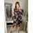 Šaty elegantný dlhý rukáv dámske (S/M ONE SIZE) TALIANSKA MÓDA IMWGS223253