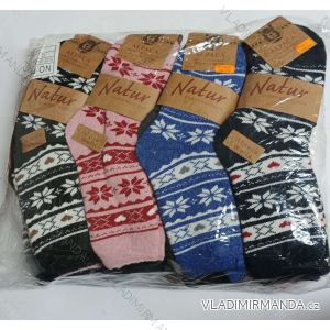 Ponožky alpaka teplé dámske (35-42) AMZF AMZF22PB-447