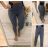 Rifle jeans dámske pás na gumu (26-32) M.SARA MA522MSG2910B