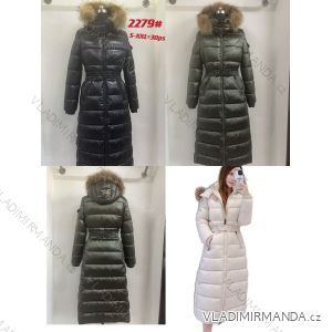 Bunda/kabát s kapucňou zimná dámska (S-2XL) TALIANSKA MODA IMPPA222279