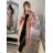 Cardigan pletený dlhý rukáv dámsky (S/M/L ONE SIZE) TALIANSKA MÓDA IM4221044/DR M / L ružová