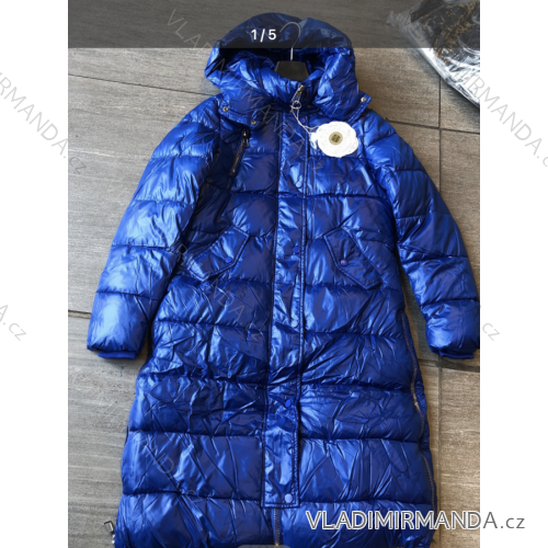 Kabát s kapucňou dlhý rukáv dámske (SL) TALIANSKA MÓDA IMPSS22X11003
