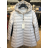 Bunda s kapucňou dlhý rukáv dámske (S-2XL) TALIANSKA MÓDA IMPSS22L22-9870