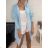 Cardigan pletený s kapucňou dlhý rukáv dámsky (S/M/L ONE SIZE) TALIANSKA MÓDA IMWB22303/DR staroružová M / L