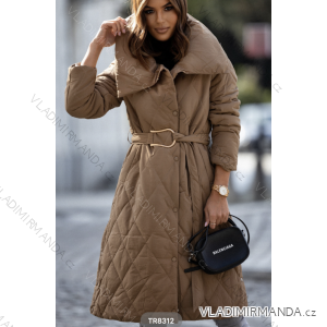 Kabát dlhý rukáv dámska (S-XL) TALIANSKA MÓDA IMPTI22TR8312